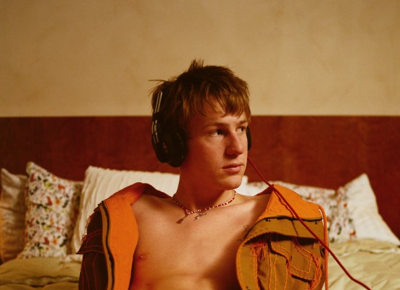 American singer-songwriter Malcolm Todd is seen in the Bed